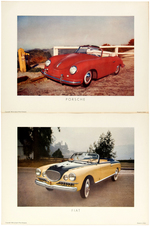 WORLD FAMOUS SPORTS CARS" PRINT SET.