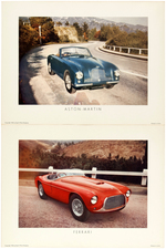 WORLD FAMOUS SPORTS CARS" PRINT SET.