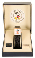 "FANTASIA" HIGH QUALITY SEIKO WATCH FEATURING MICKEY MOUSE AS SORCERER'S APPRENTICE.