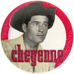 CHEYENNE SCARCE AUSTRALIAN ISSUE BUTTON.