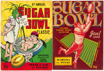 1940 & 1948 SUGAR BOWL PROGRAM PAIR.