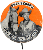 "ROY ROGERS RIDERS" WITH RARELY SEEN SPONSOR IMPRINT.