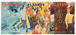 “PLAYBOY” 1950S MAGAZINE LOT.