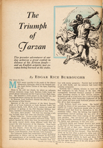 TARZAN "THE BLUE BOOK MAGAZINE" 1931 PULP PAIR.