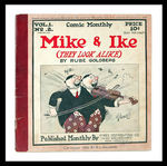 RARE "COMIC MONTHLY" FEATURING MIKE AND IKE BY RUBE GOLDBERG.