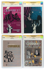 CEREBUS THE AARDVARK CGC SIGNATURE SERIES LOT.