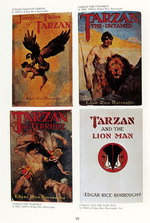 "THE EDGAR RICE BURROUGHS LIBRARY OF ILLUSTRATION" LIMITED CENTENNIAL EDITION HARDCOVER BOOKS.