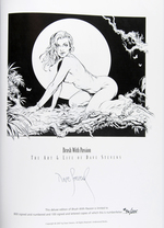 DAVE STEVENS "BRUSH WITH PASSION" DELUXE SIGNED & NUMBERED HARDCOVER.