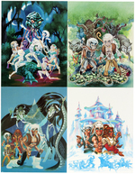 "ELFQUEST" HARDCOVER BOOK SET.