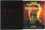 "FAMOUS MONSTER MOVIE ART OF BASIL GOGOS" SIGNED & NUMBERED BOOK.