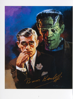 "FAMOUS MONSTER MOVIE ART OF BASIL GOGOS" SIGNED & NUMBERED BOOK.