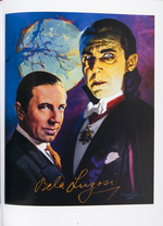 "FAMOUS MONSTER MOVIE ART OF BASIL GOGOS" SIGNED & NUMBERED BOOK.