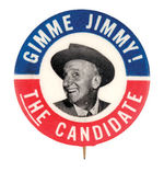 "GIMME JIMMY! THE CANDIDATE" FROM HAKE COLLECTION & CPB.