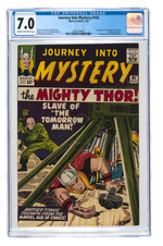 "JOURNEY INTO MYSTERY" #102, #109 & #119 CGC TRIO.