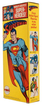 MEGO SUPERMAN IN BOX.