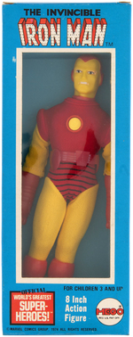 MEGO "THE INVINCIBLE IRON MAN" IN BOX.