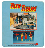 “TEEN TITANS AQUALAD” MEGO ACTION FIGURE ON CARD.