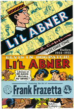 "LI'L ABNER" HARDCOVER & SOFTCOVER BOOK SETS FEATURING AL CAPP & FRANK FRAZETTA.