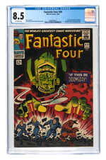 "FANTASTIC FOUR" #49 APRIL 1966 CGC 8.5 VF+ (FIRST GALACTUS).