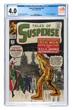 "TALES OF SUSPENSE" #43 & "FANTASTIC FOUR" #25 CGC PAIR.