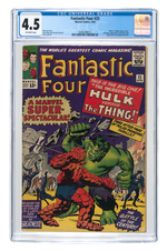 "TALES OF SUSPENSE" #43 & "FANTASTIC FOUR" #25 CGC PAIR.