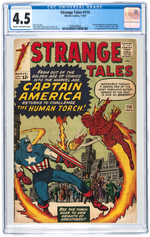 "STRANGE TALES" #112-114 CGC 4.5 TRIO.