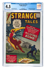 "STRANGE TALES" #112-114 CGC 4.5 TRIO.