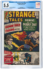 "STRANGE TALES" #126 &#134-135 CGC TRIO (FIRST NICK FURY).