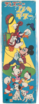 DISNEY BOXED JAPANESE TOY GUITAR.