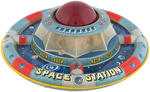 "SPACE COMMANDER" SPACE STATION BOXED BATTERY-OPERATED TOY (FIRST VERSION).