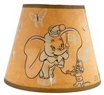 THUMPER FIGURAL CERAMIC LAMP WITH ORIGINAL SHADE.