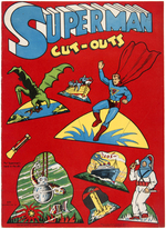 "SUPERMAN CUT-OUTS" RARE BOOK.