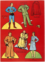 "SUPERMAN CUT-OUTS" RARE BOOK.