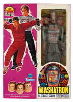 "THE SIX MILLION DOLLAR MAN - MASKATRON" BOXED FIGURE.