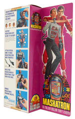 "THE SIX MILLION DOLLAR MAN - MASKATRON" BOXED FIGURE.