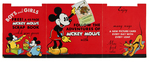 "MICKEY MOUSE" RECIPE SCRAPBOOK STORE DISPLAY SIGN.