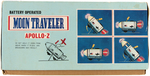 "MOON TRAVELER APOLLO-Z" BOXED BATTERY-OPERATED TOY.