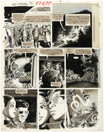 "CRACKED" #153 COMPLETE "THE HAPPY DAZES' CLOSE ENCOUNTERS OF THE THIRD KIND" STORY ORIGINAL ART.