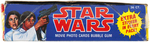 "STAR WARS" TOPPS FIRST SERIES FULL GUM CARD DISPLAY BOX.