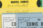 OVERSTREET "THE COMIC BOOK PRICE GUIDE" SIGNED COVER PROOFS LOT.