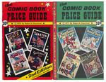 OVERSTREET "THE COMIC BOOK PRICE GUIDE" SIGNED BOOK LOT.