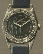 "DARTH VADER" BRADLEY WATCH CONCEPT ORIGINAL ART.