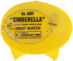 "CINDERELLA" BRADLEY WATCH IN PLASTIC CASE.