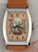 "DALE EVANS - QUEEN OF THE WEST" BOXED GIRLS' WRIST WATCH.