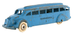 TOOTSIETOY "TRANS-AMERICA" BUS (RARE COLOR VARIANT).