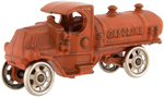 WILLIAMS CAST IRON "GASOLINE" TANKER TRUCK.