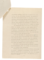 CZECHOSLOVAKIA SIX PAGE RELEASE DECLARING INDEPENDENCE OCTOBER 19, 1918 SIGNED BY FUTURE PRESIDENT.