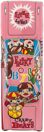 BEATLES-INSPIRED "CRAZY BEATS - FRISKY BOYS" JAPANESE FRICTION CAR.