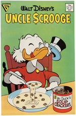 "WALT DISNEY'S UNCLE SCROOGE" COMIC LOT OF 136 ISSUES.