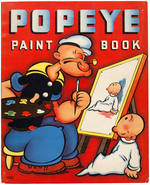 "POPEYE PAINT BOOK."